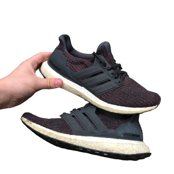 2018 Adidas Ultraboost 4.0 Noble Red Maroon Size 8.5 - Picture 10 of 11